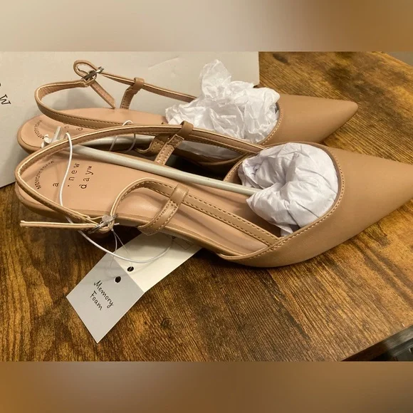 Women's Annette Slingback Kitten Heels with Memory Foam a New Day Size 8 new - Picture 5 of 6